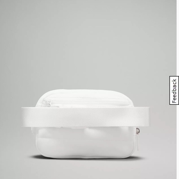 NWT Lululemon Wunder Puff Everywhere Belt Bag | White | 1L - Picture 3 of 9